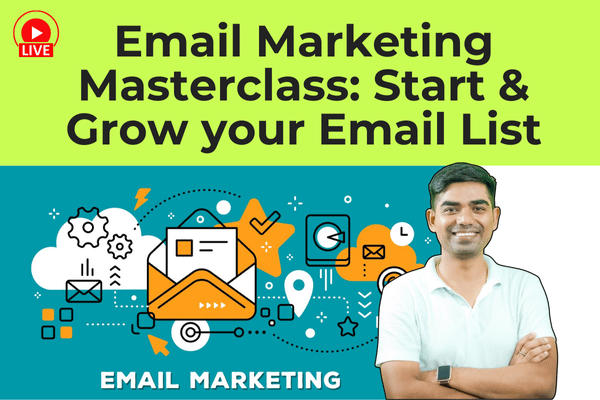 Protected: Live-Email Marketing Masterclass: Start & Growth your Email List Cop